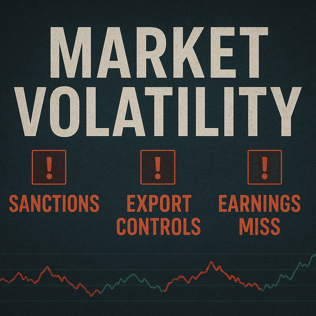 🌍 From Russia to China: Why Today’s Geopolitics Are Rattling Markets