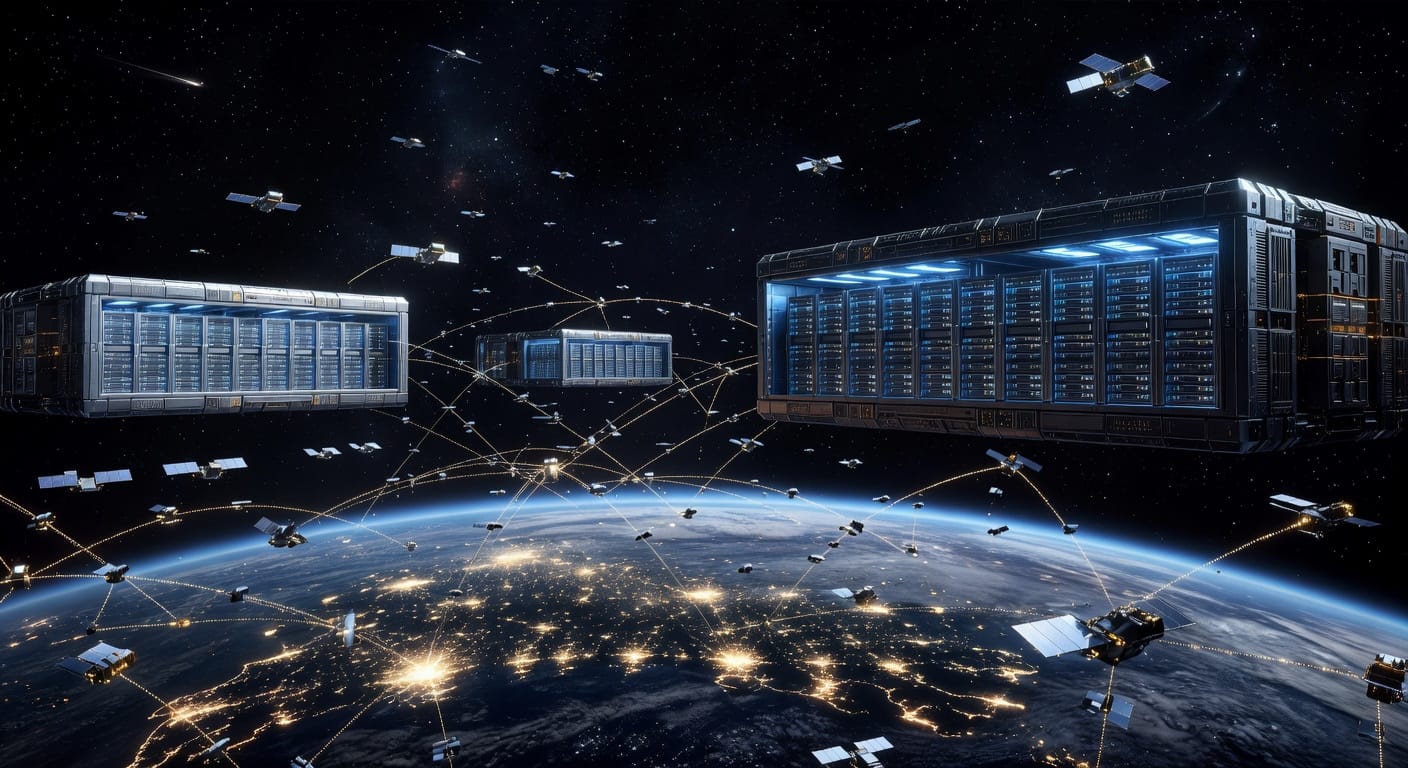 Orbital data centers and satellite constellations — the new AI infrastructure frontier